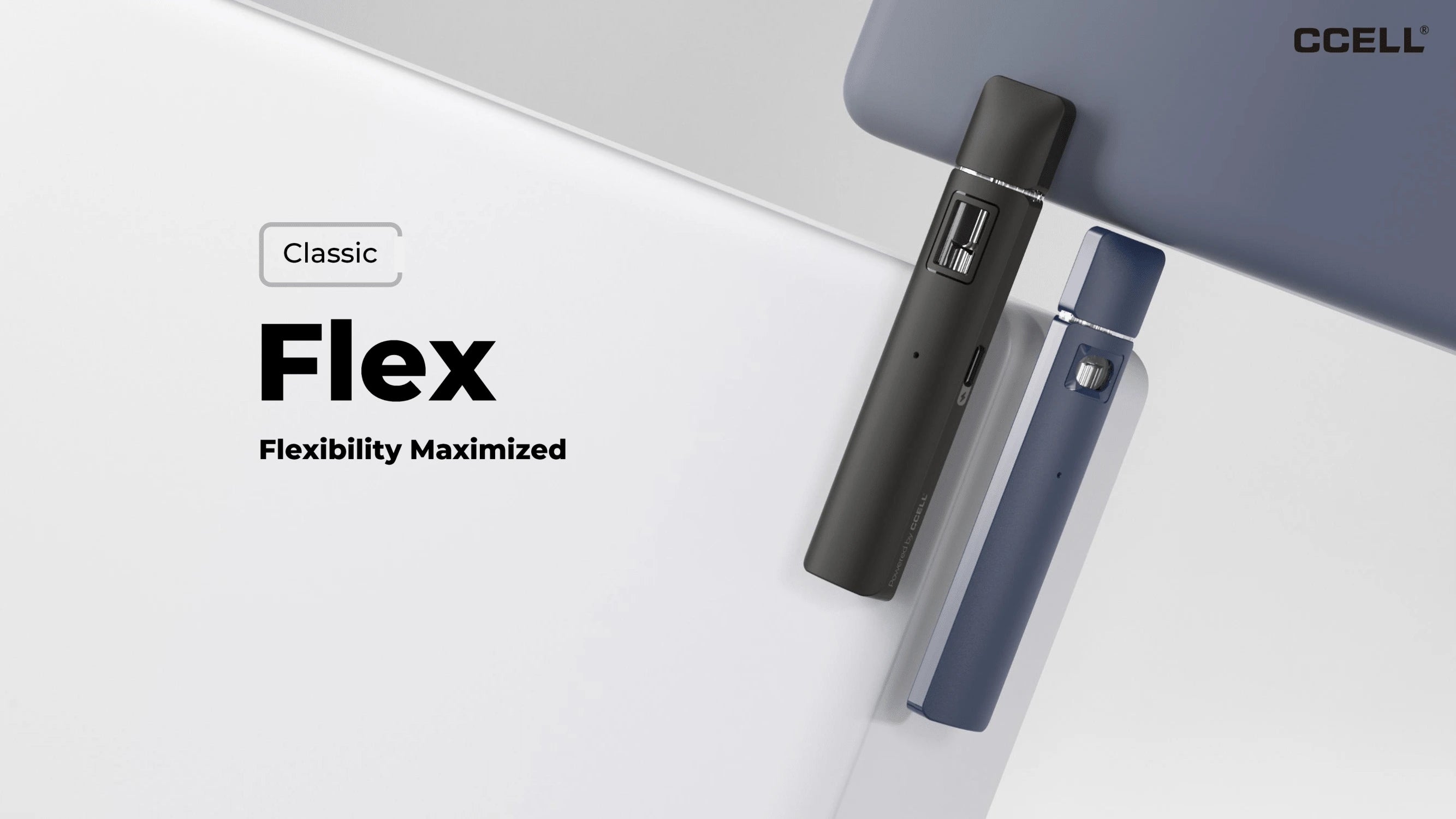 CCELL® Flex empty disposable -  0.5ml, 1ml, 1.5ml, and 2ml capacities classic poster