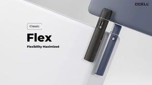 CCELL® Flex empty disposable -  0.5ml, 1ml, 1.5ml, and 2ml capacities classic poster