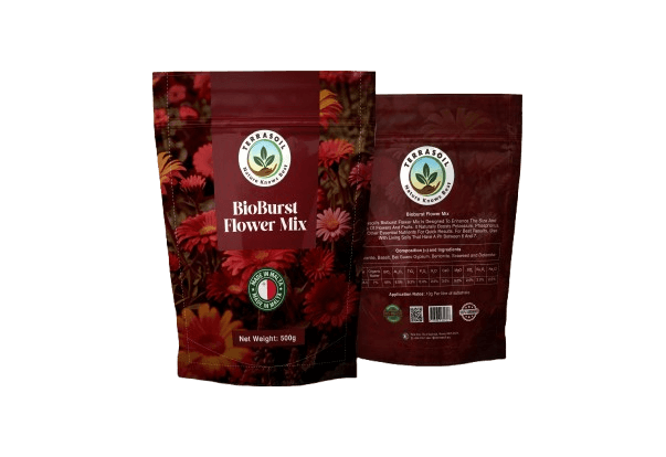 Terra Soil - Organic Biofertiliser - BioBurst Flower Mix 500g