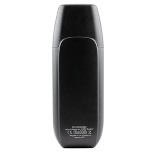 Rear view of G Pen Dash+ black dry herb vaporizer