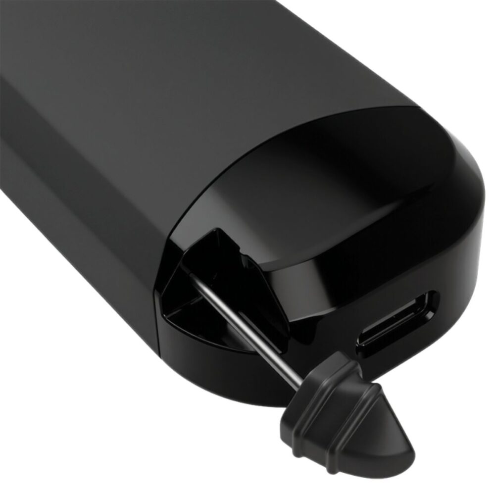 G Pen Dash II built-in pick and loading tool beside USB-C port