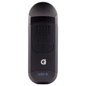 G Pen Dash II black dry herb vaporizer with OLED display