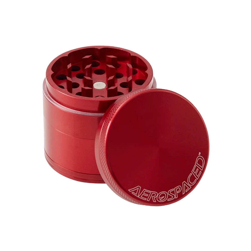 Grinder Aerospaced (4 part) 50mm - Red Cannabis Clinics Malta