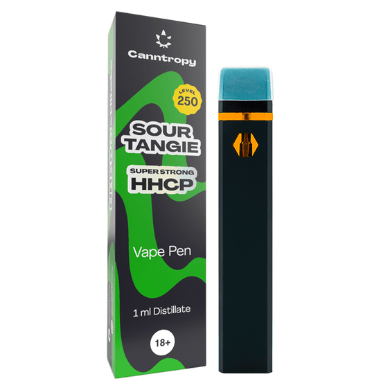 Canntropy HHC-P Vape Pen - a 1ml of Sour Tangie flavour 