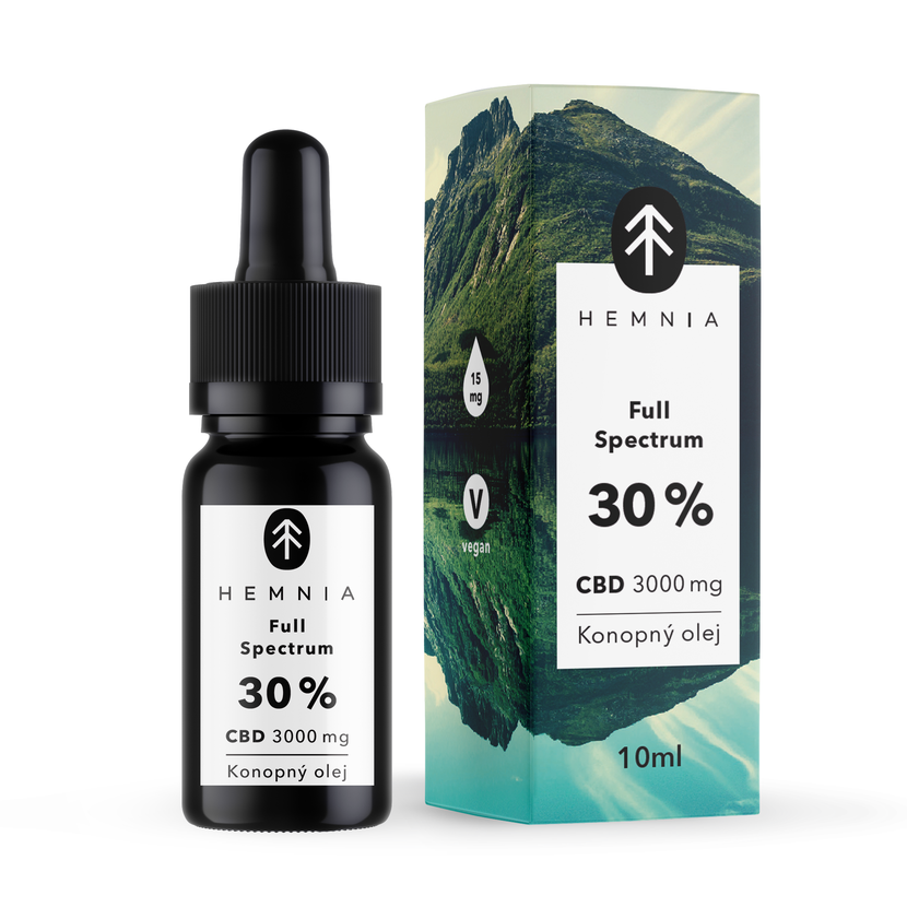Cannabis Clinics Malta bring you Hemnia Full-Spectrum CBD Hemp Oil 30%