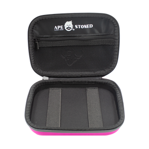 Kong Case – Classic by ApeStoned – Medium Odour-Proof Stash Case (Pink Open) at Cannabis Clinics Malta