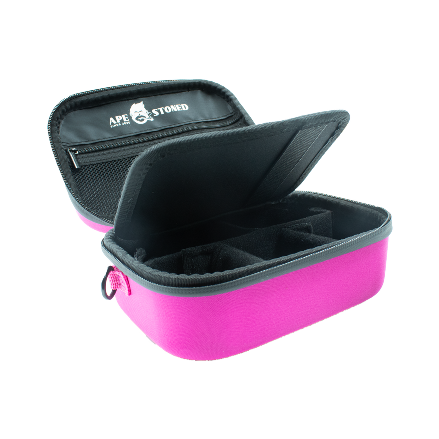 Kong Case – Maestro by Apestoned – Odour-Proof Rolling Kit (Pink opened) Cannabis Clinics Malta