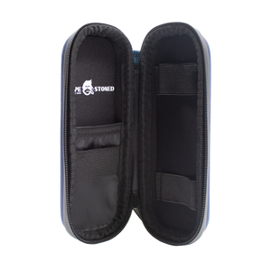 Kong Case – Slim by ApeStoned – Discreet Odour-Proof Pouch (Blue open) at Cannabis Clincs Malta
