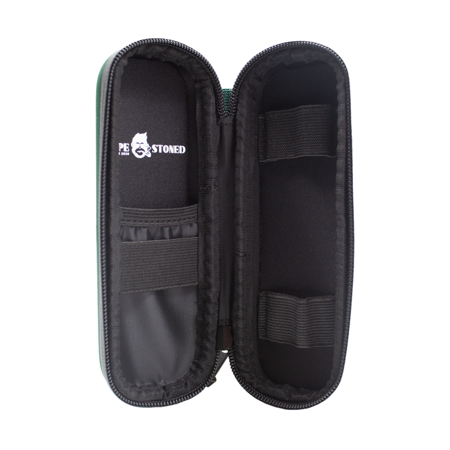 Kong Case – Slim by ApeStoned – Discreet Odour-Proof Pouch (Green open) at Cannabis Clincs Malta