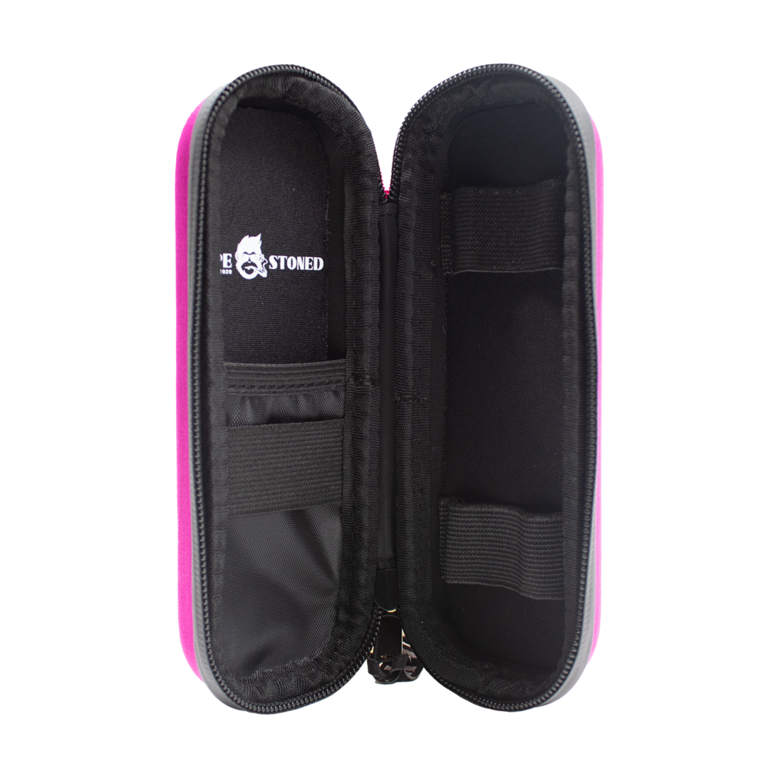 Kong Case – Slim by ApeStoned – Discreet Odour-Proof Pouch (Pink  open) at Cannabis Clincs Malta