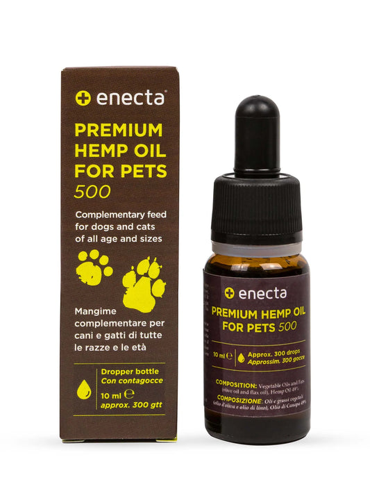 Enecta Pet oil - 5% CBD - For small pets - 10ml