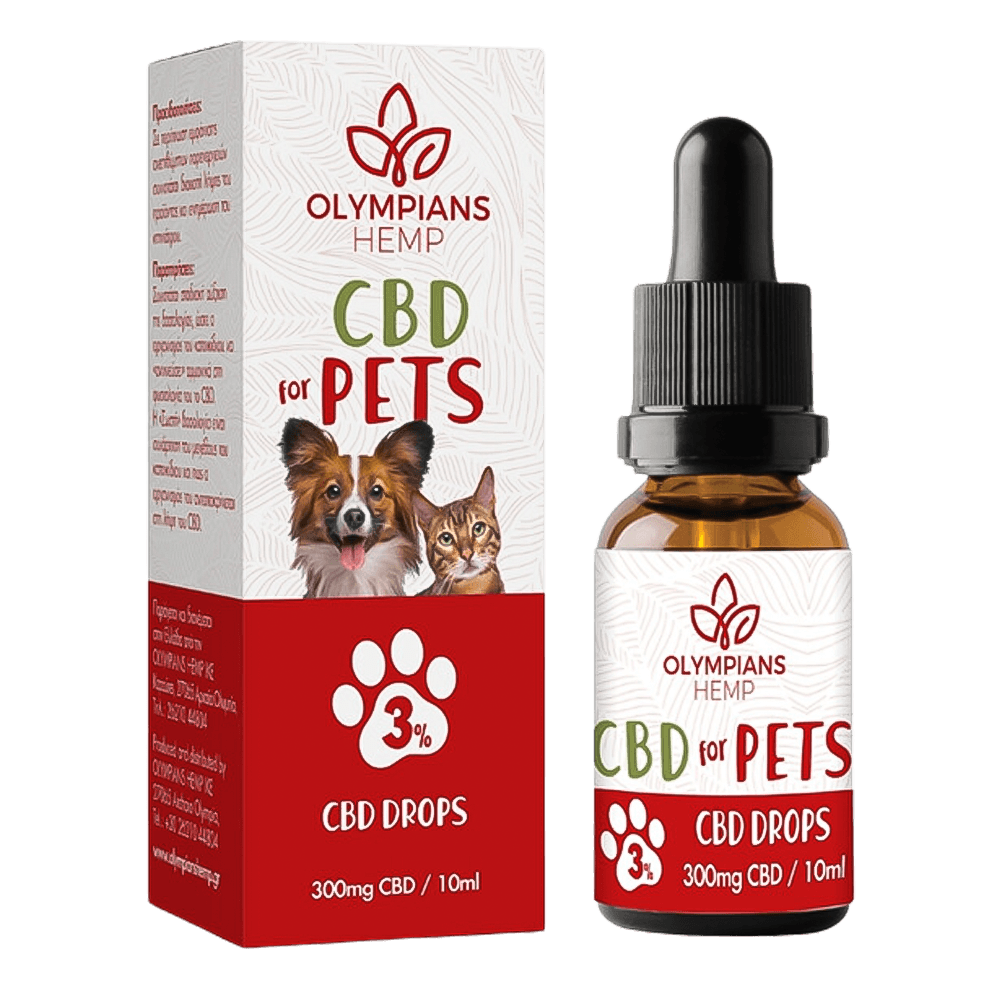 CBD FOR PET 3% - 10ml - Dried Nut Flavour