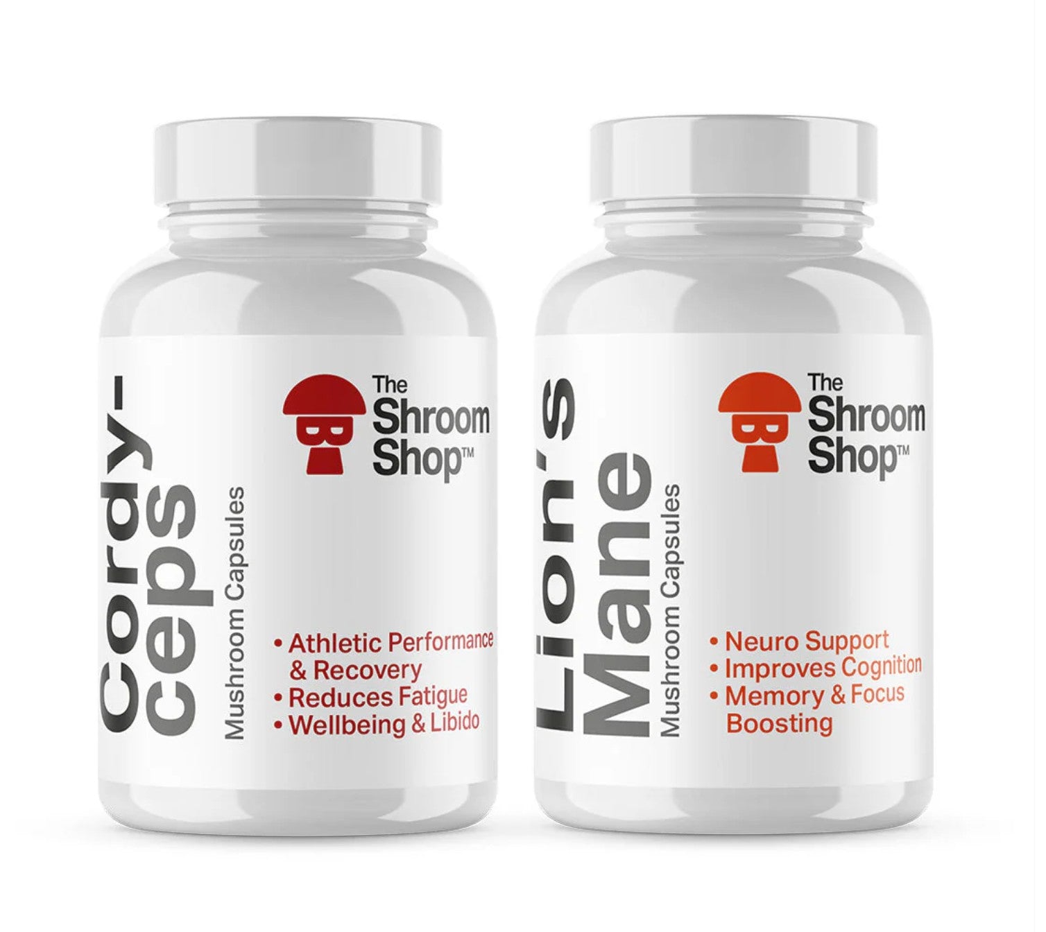Performance Bundle Capsules with Lions Mane and Cordyceps