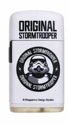 Prof Original Stormtrooper Windproof Blue Flame Lighters - white logo