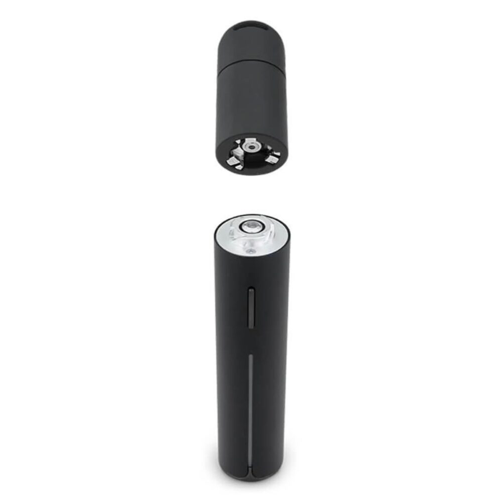 Puffco Pivot vaporizer open showing heating chamber portable concentrate device