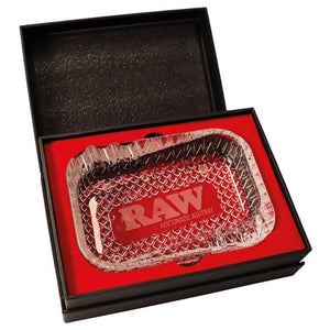RAW aficionado glass ashtray premium smoking accessory Malta durable ashtray