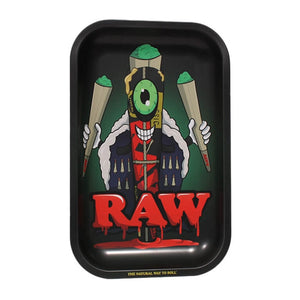RAW cone monster rolling tray medium metal tray black 27.5cm Malta smoking accessory