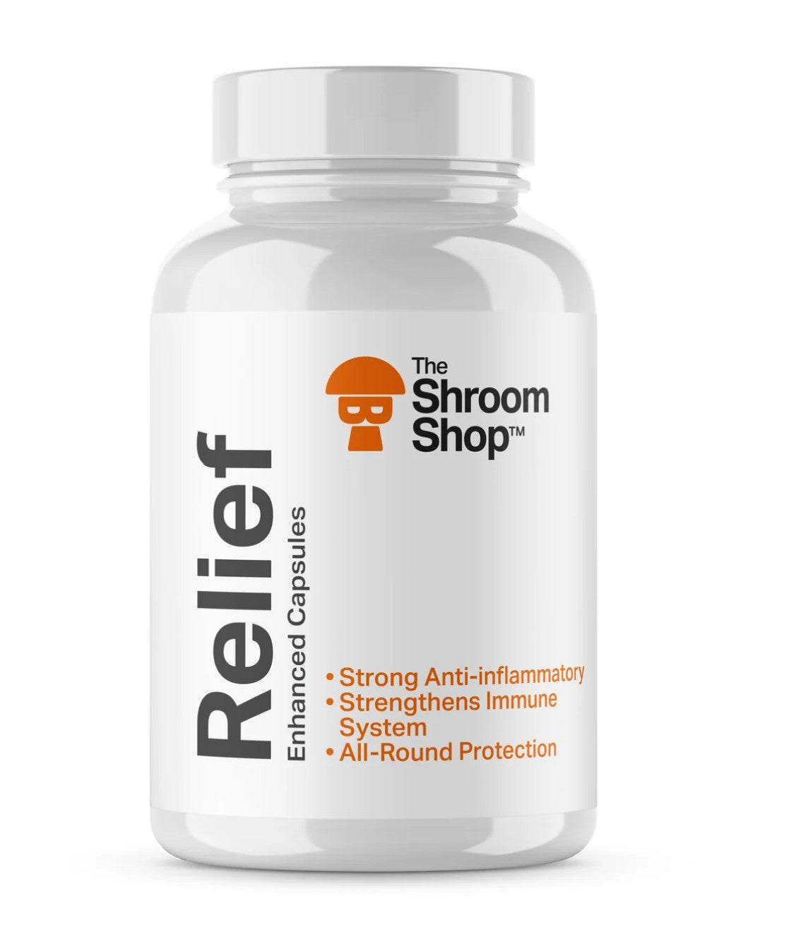 Relief Capsules with Chaga Mushroom, Curcumin & Black Pepper Extract