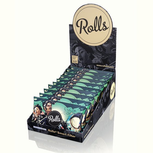 Rolls Filters Malta - 60 Pack, 6 mm - full display box