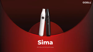 CCELL Sima White - 10 pcs - empty disposables - 1ml poster page