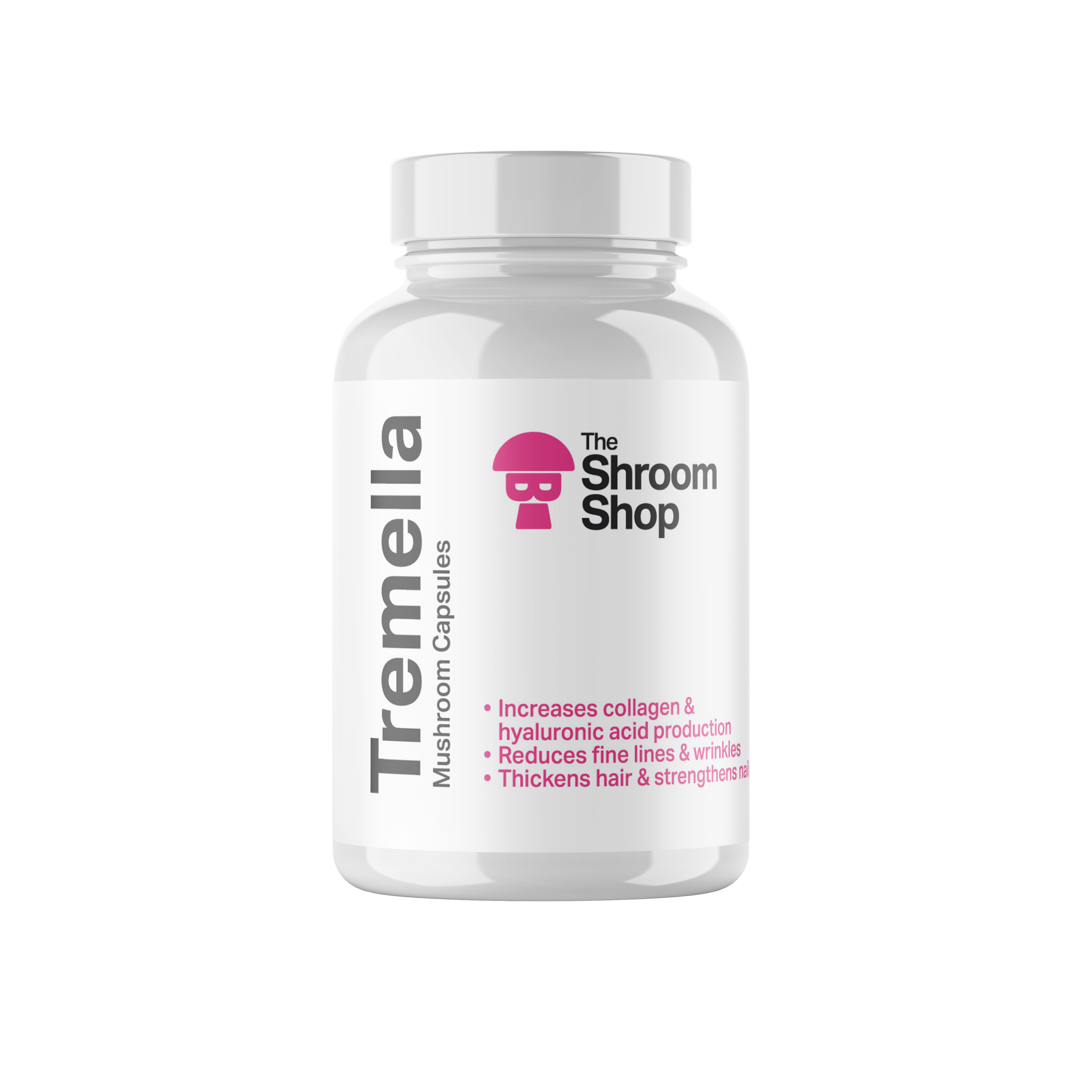 Tremella Mushroom Capsules – Radiant Skin, Hair and Nail Support with Nature’s Beauty Shroom