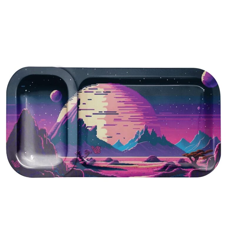 V-Syndicate Game Over Duotray 32cm metal rolling tray