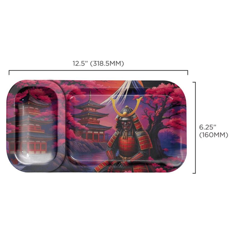 V-Syndicate Duotray Shogun rolling tray dimensions 32cm x 16cm