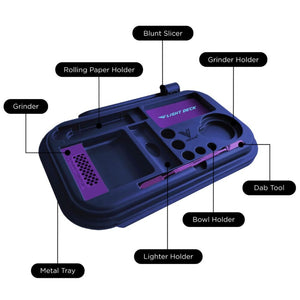 V-Syndicate Flight Deck dab tray for concentrate tools and accessories