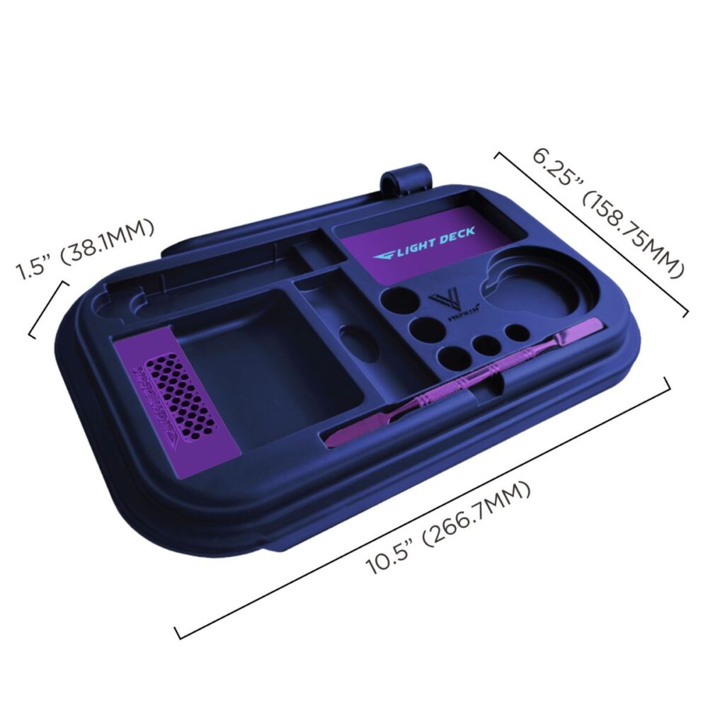 V-Syndicate Flight Deck Afterglow dab tray dimensions