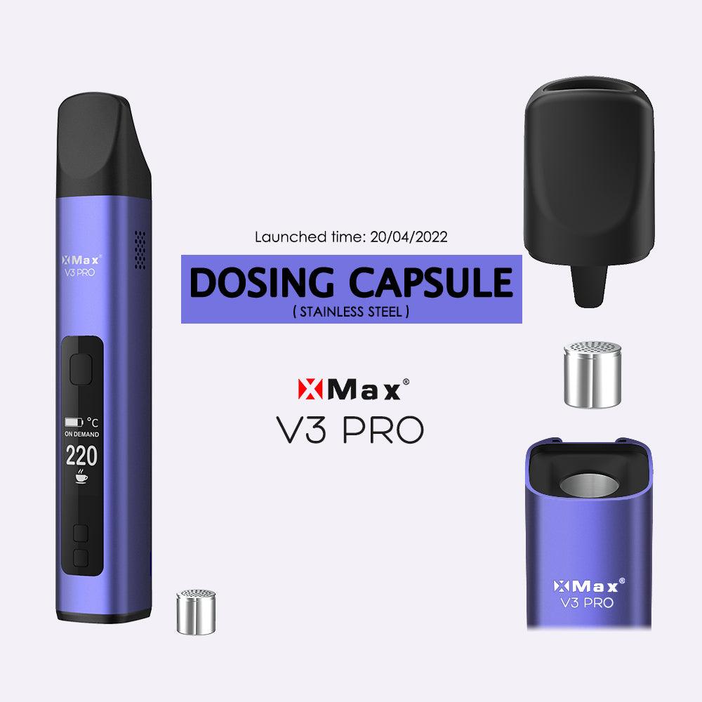 Dosing capsule with Vape