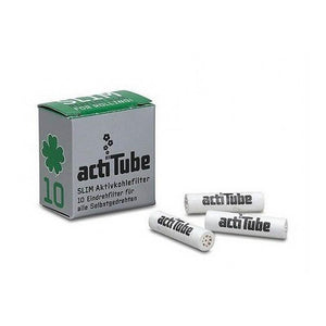 Actitube active carbon slim filters - 10 pcs per box