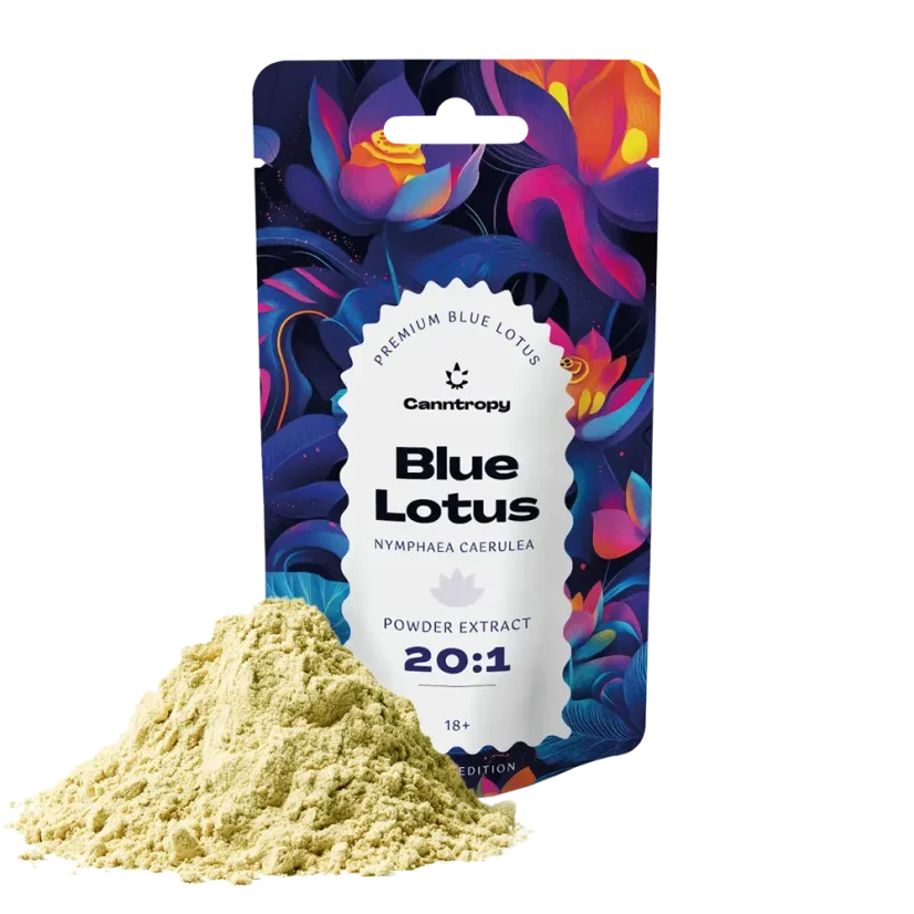 Blue Lotus extract 20x powder Nymphaea caerulea 5g 10g Malta