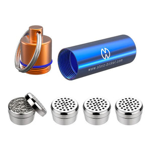 Storz and Bickel capsule caddy with filling pad micro dosing insert accessory