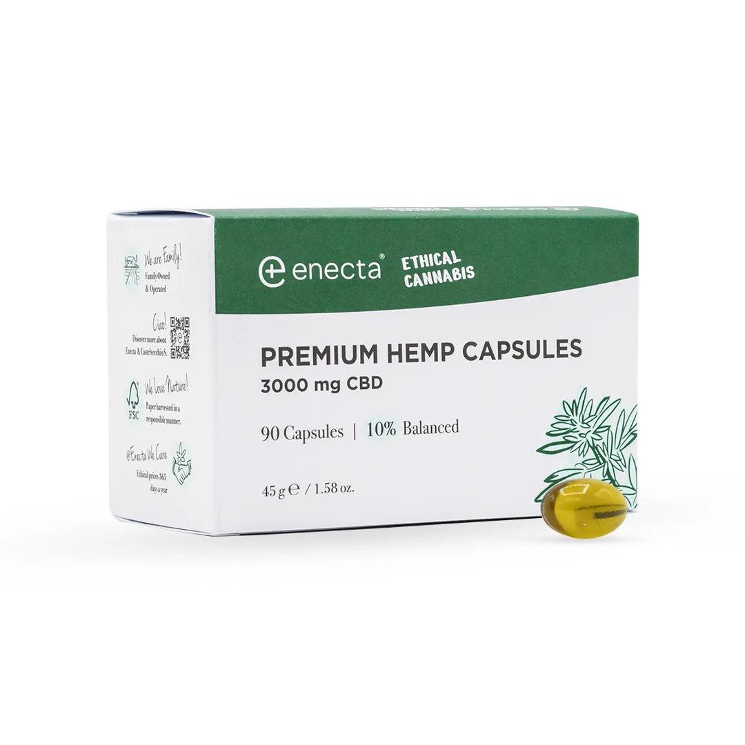 Enecta CBD Capsules - 1000mg CBD - 90 cps