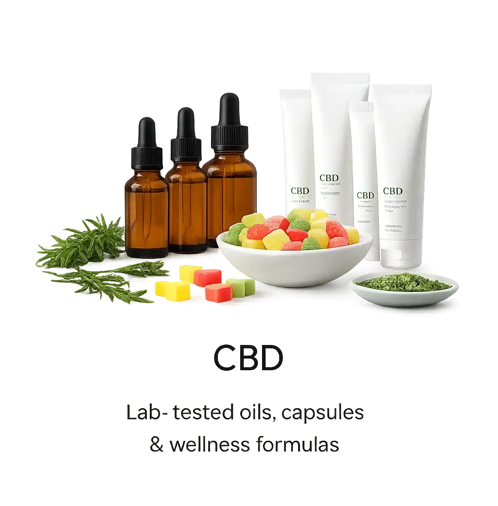 CBD oils, capsules and wellness products available in Malta