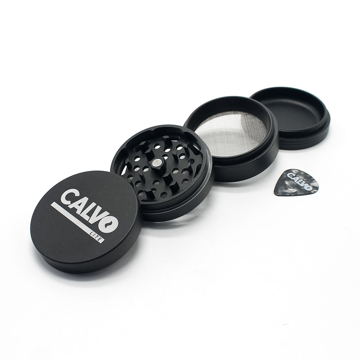 Calvo Lite black 50 mm grinder, view 2
