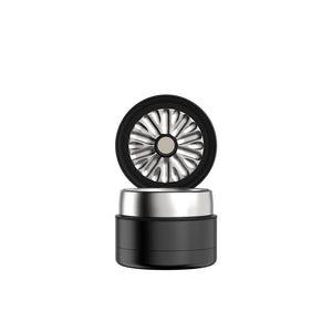 Flower Mill Next Gen Premium Stainless Series 2.0 inch with milling chamber open