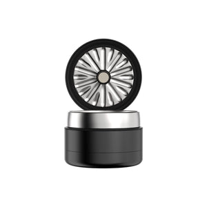 Flower Mill Next Gen Premium Stainless Series 2.5 inch with milling chamber open