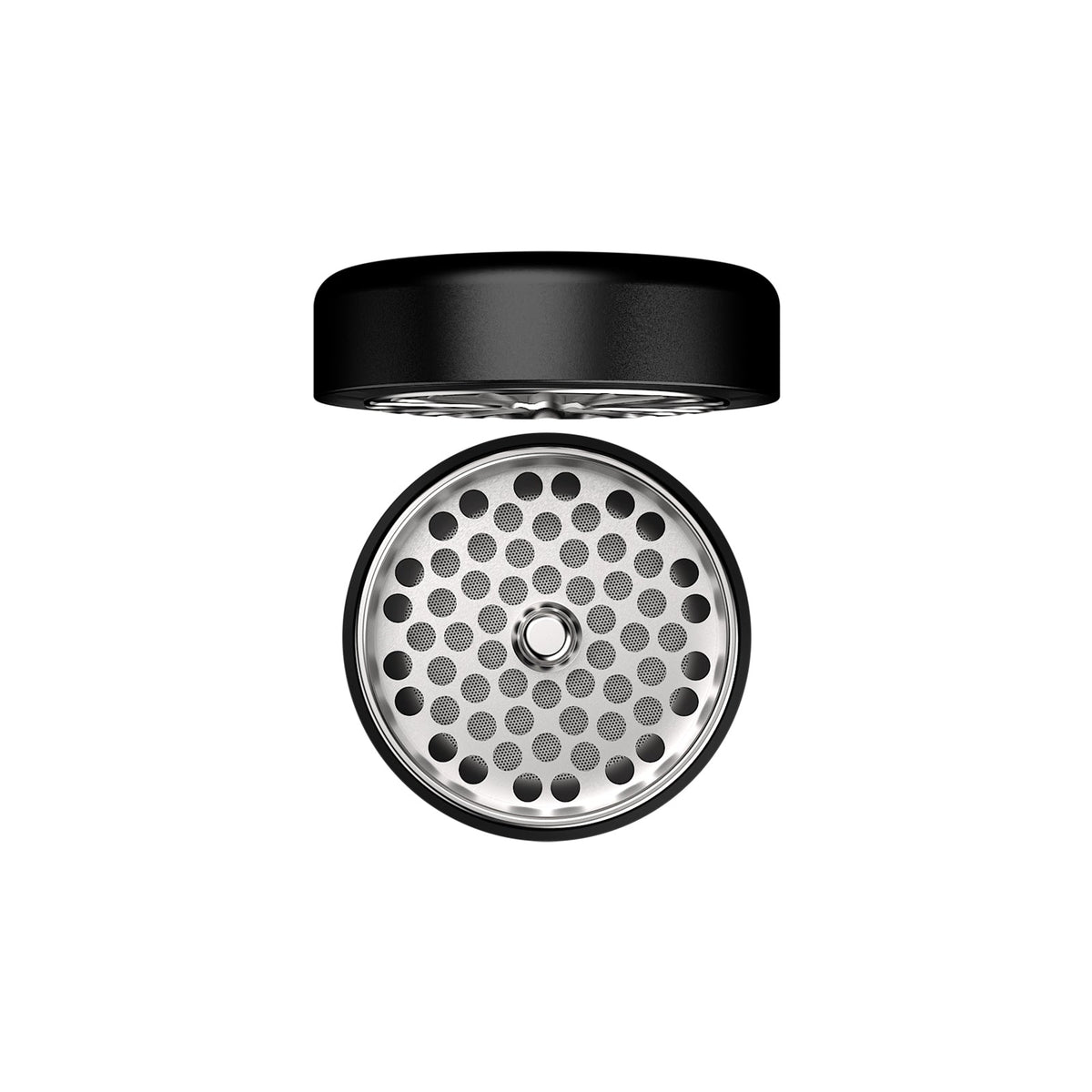 Flower Mill Next Gen Premium Stainless Series 2.5 inch detail view