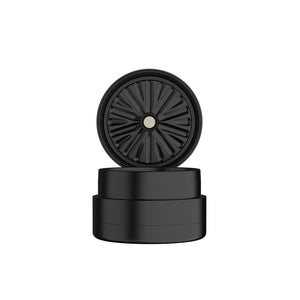 Flower Mill Next Gen Standard 2.5 inch black with milling chamber open