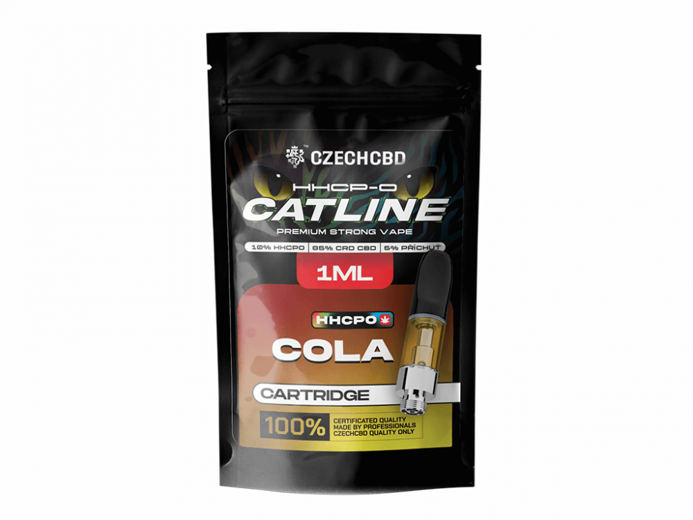 Czech CBD - HHCPO Cartridge CATline Cola