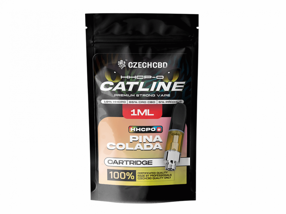 Czech CBD - HHCPO Cartridge CATline Pinacolada,