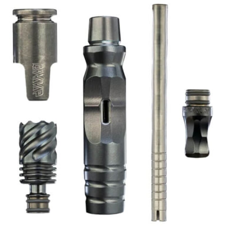 DynaVap HyperDyn titanium stem tip condenser and mouthpiece components