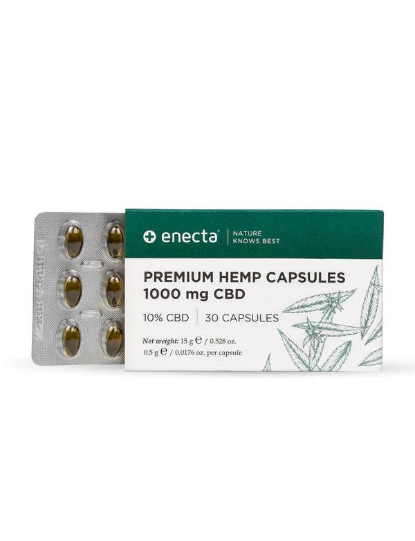 Enecta CBD Capsules - 1000mg CBD - 30 cps - D Vape Store