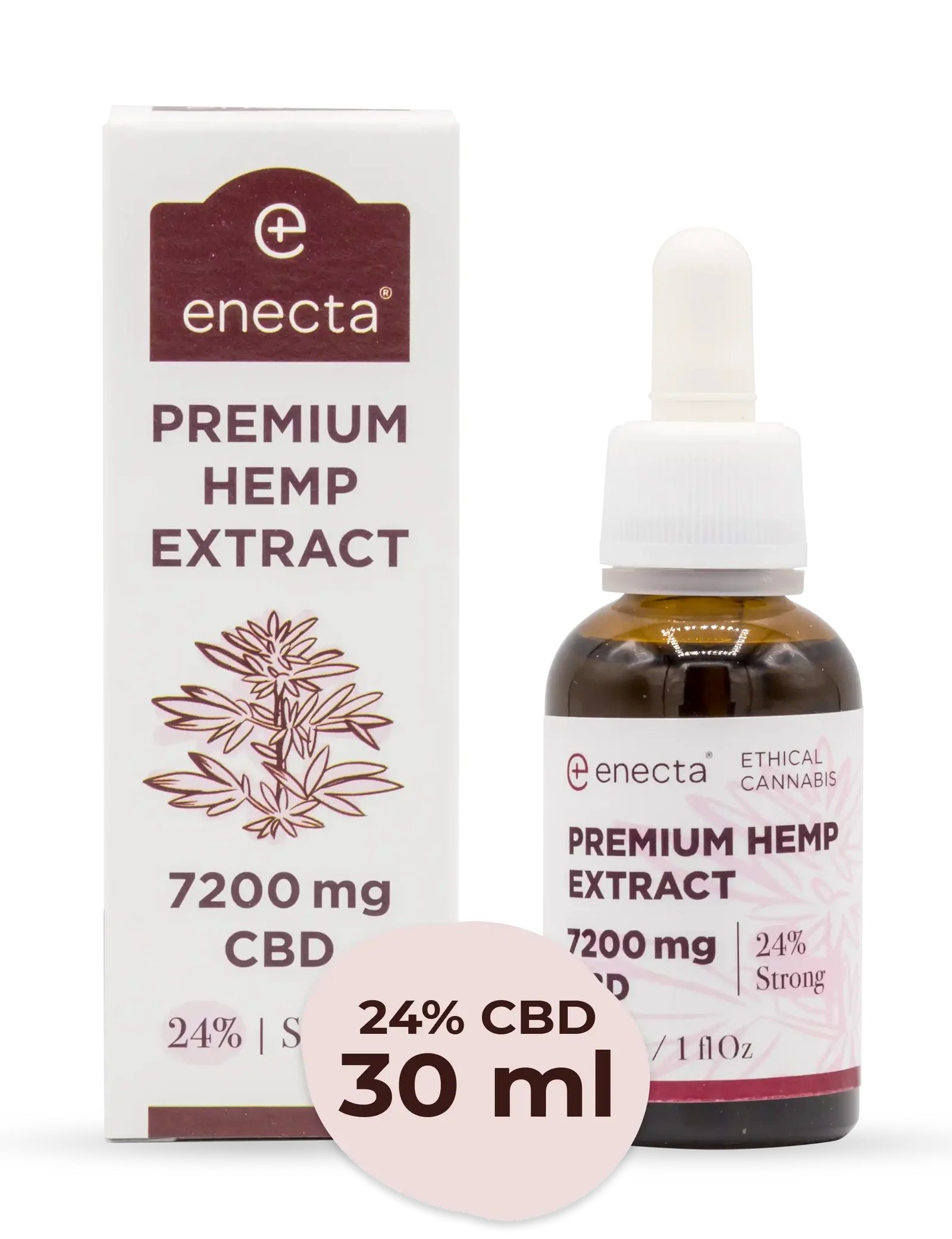 Premium hemp extract full spectrum cbd oil 30ml 7200mg