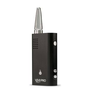 Flowermate V5.0s Mini PRO Dry herb vaporiser - Black - D Vape Store