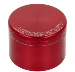 Grinder Aerospaced (4 part) 63 mm - Gun Metal - D Vape Store