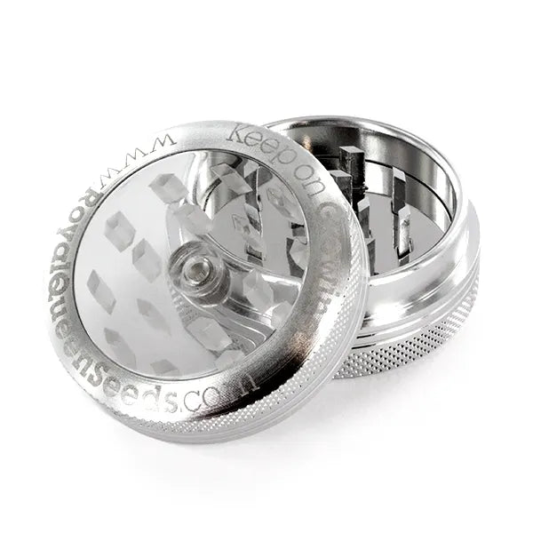 Royal Queen Seeds Grinder Small Window – 2-Part – 48 mm