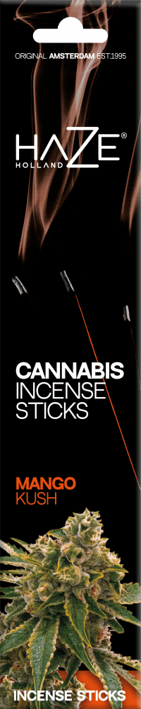 Incense Sticks – Haze Cannabis Sticks - Mango Kush - 1 pack