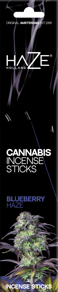 Incense Sticks – Haze Cannabis Sticks - Blueberry Haze - 1 pack - D Vape Store